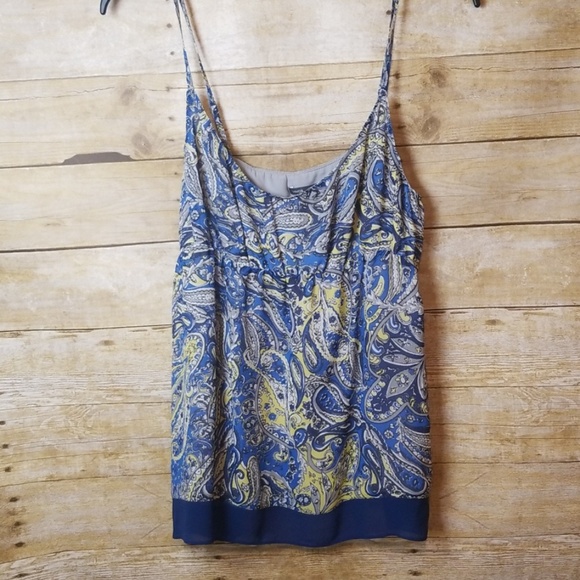 Vince Tops - Vince Silk Paisley Print Cami